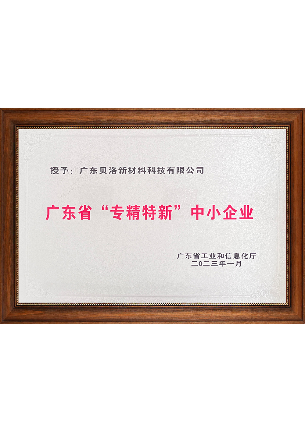 廣東省&ldquo;專精特新&rdquo;中小企業(yè)202301